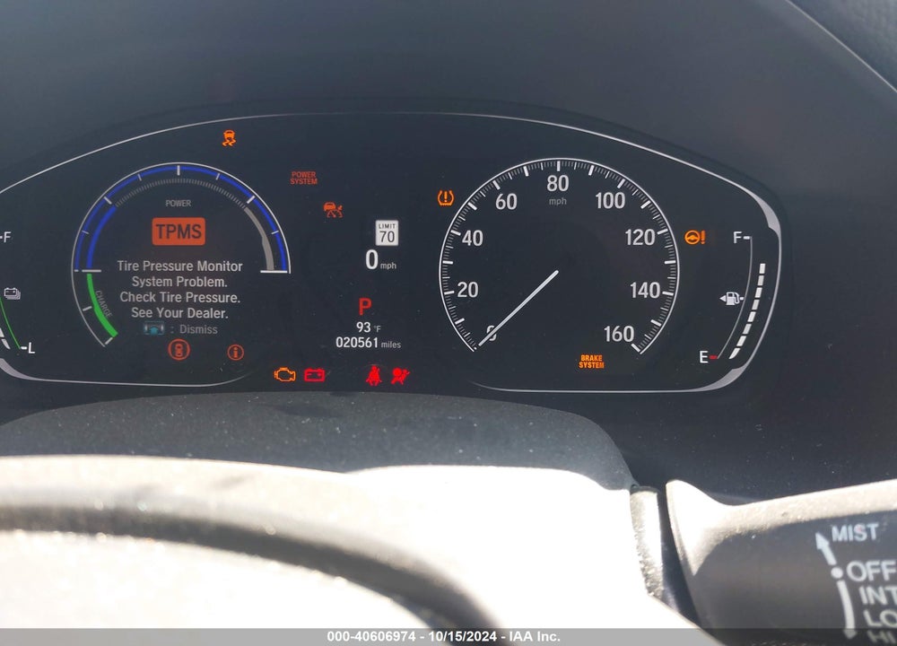 2022 HONDA ACCORD HYBRID SPORT VIN: 1HGCV3F2XNA045748