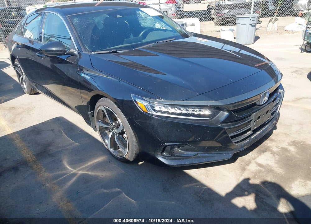2022 HONDA ACCORD HYBRID SPORT VIN: 1HGCV3F2XNA045748