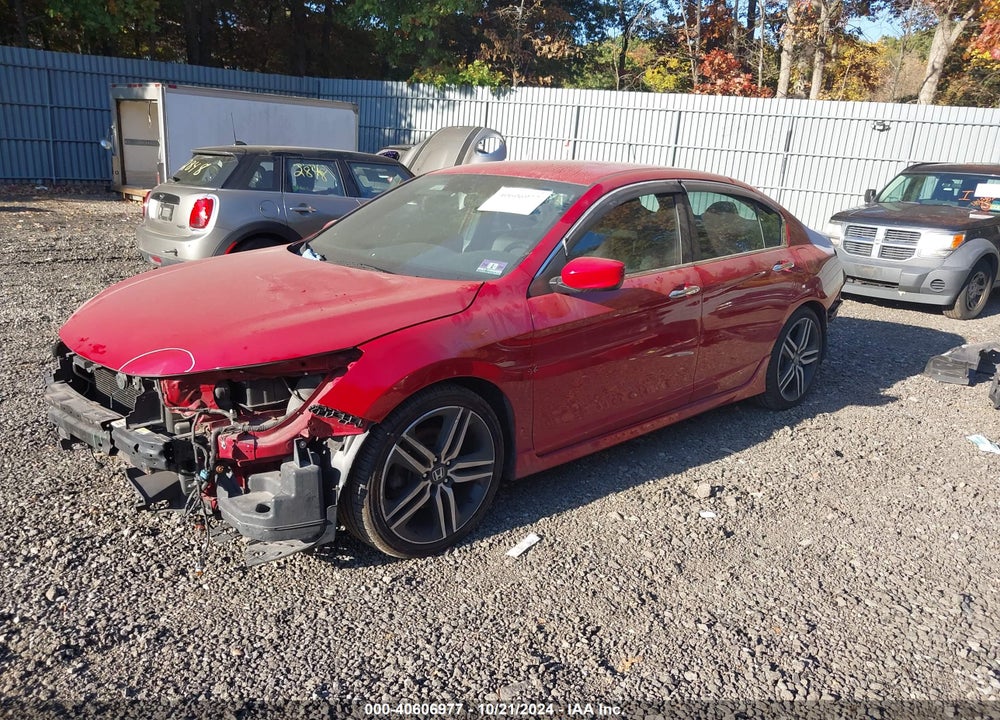 2017 HONDA ACCORD SPORT SE VIN: 1HGCR2F1XHA071616