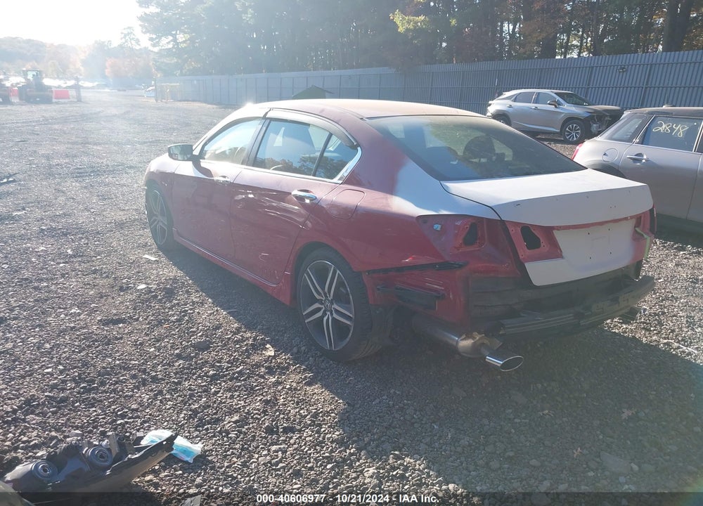2017 HONDA ACCORD SPORT SE VIN: 1HGCR2F1XHA071616