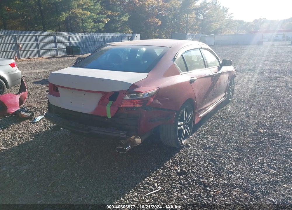 2017 HONDA ACCORD SPORT SE VIN: 1HGCR2F1XHA071616
