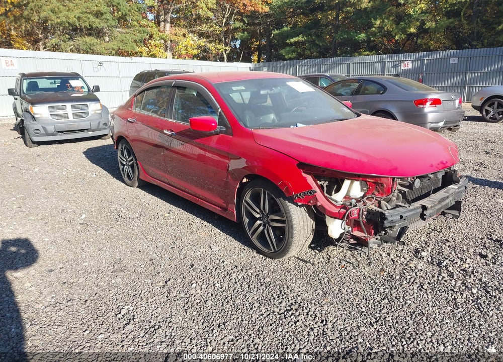 2017 HONDA ACCORD SPORT SE VIN: 1HGCR2F1XHA071616