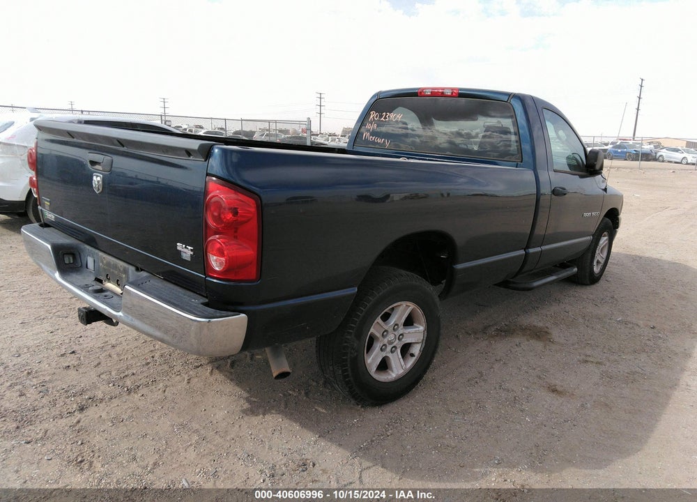 2007 DODGE RAM 1500 SLT VIN: 1D7HA16P37J641969
