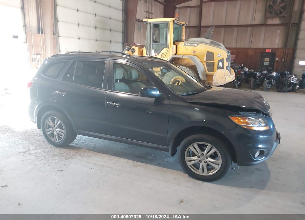 2010 HYUNDAI SANTA FE LIMITED V6 VIN: 5NMSKDAG2AH383818