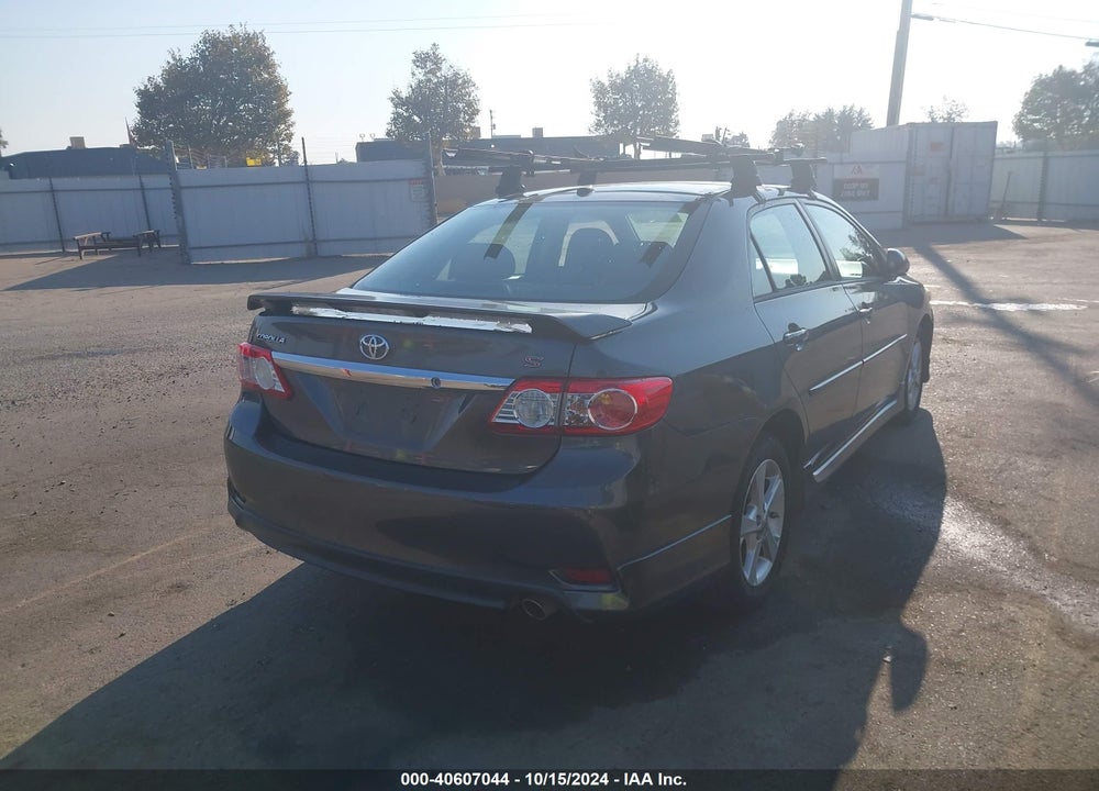 2012 TOYOTA COROLLA S VIN: 2T1BU4EE8CC918615