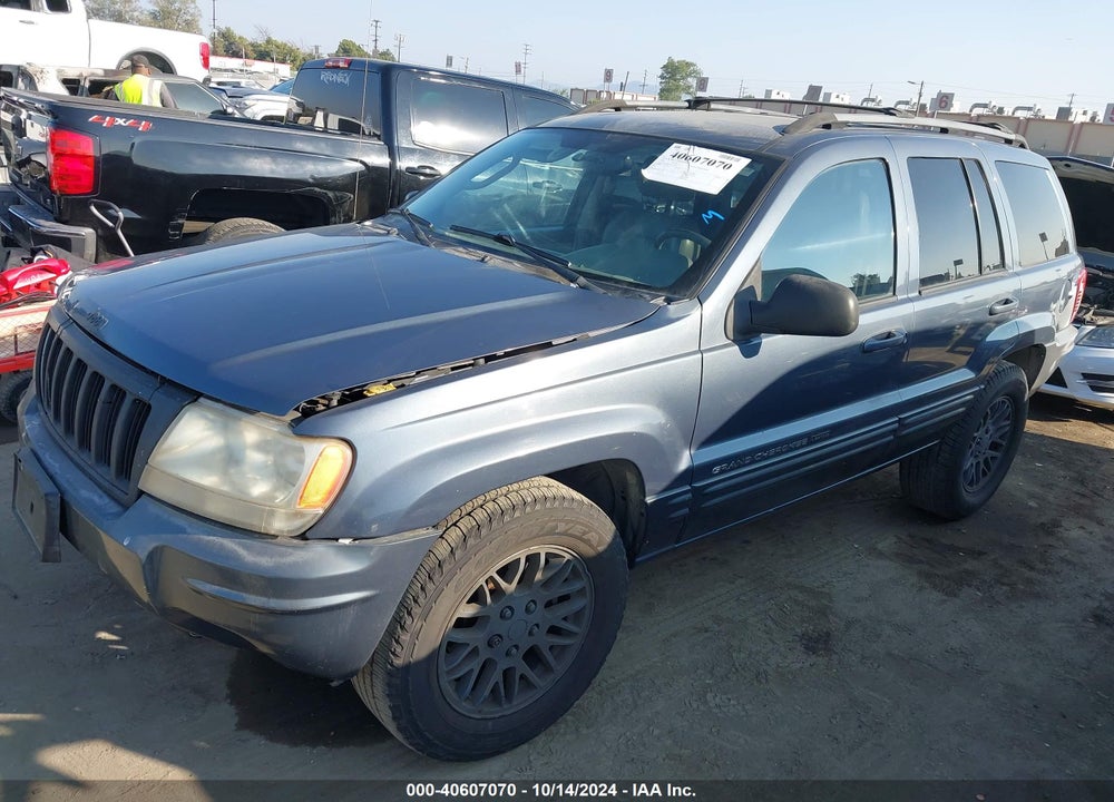 2004 JEEP GRAND CHEROKEE LIMITED VIN: 1J8GX58J14C227585