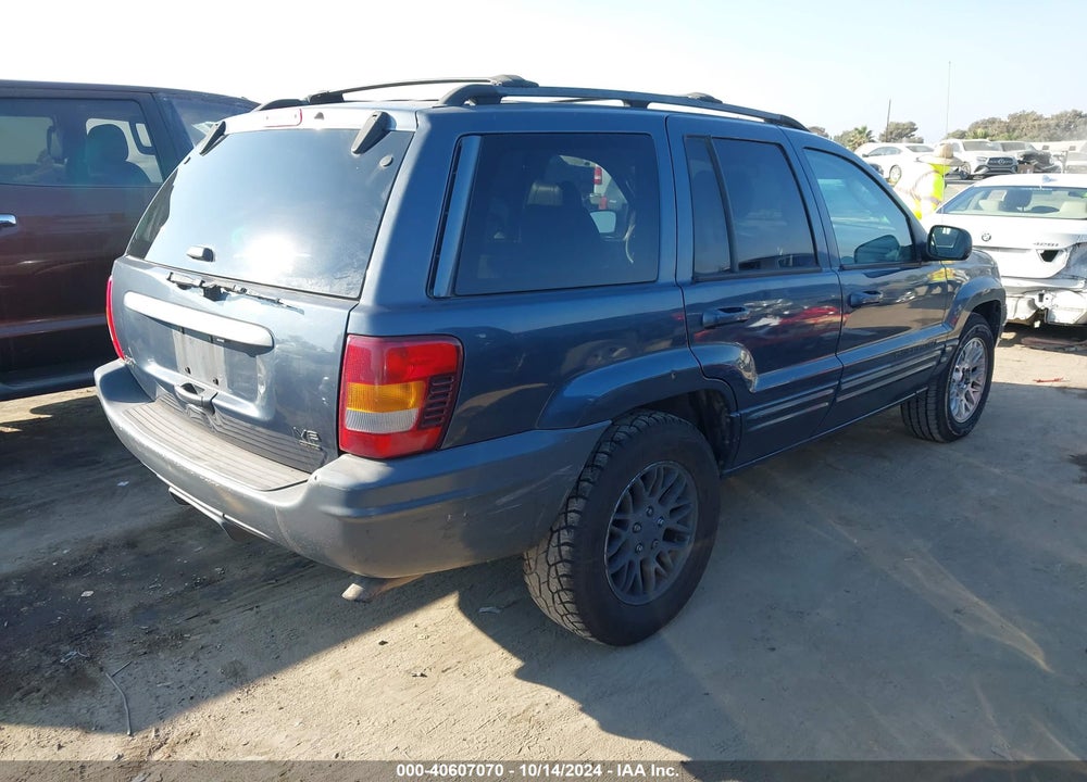 2004 JEEP GRAND CHEROKEE LIMITED VIN: 1J8GX58J14C227585