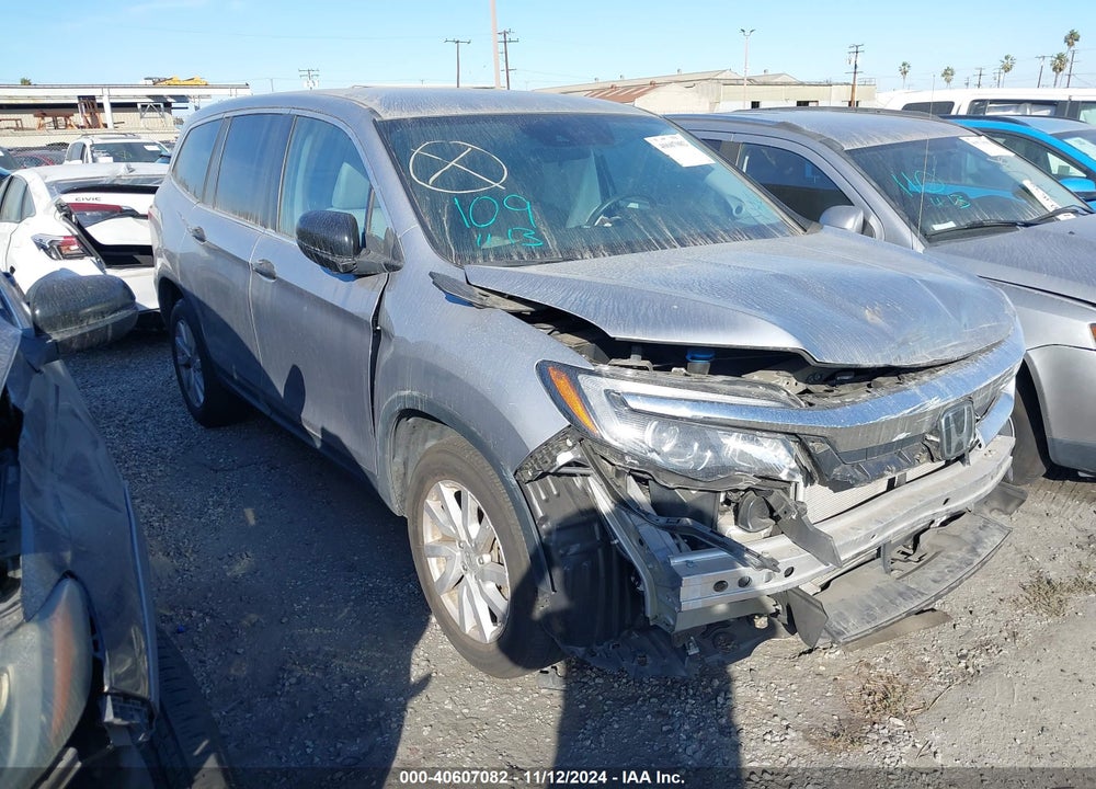 2019 HONDA PILOT LX VIN: 5FNYF5H18KB005947
