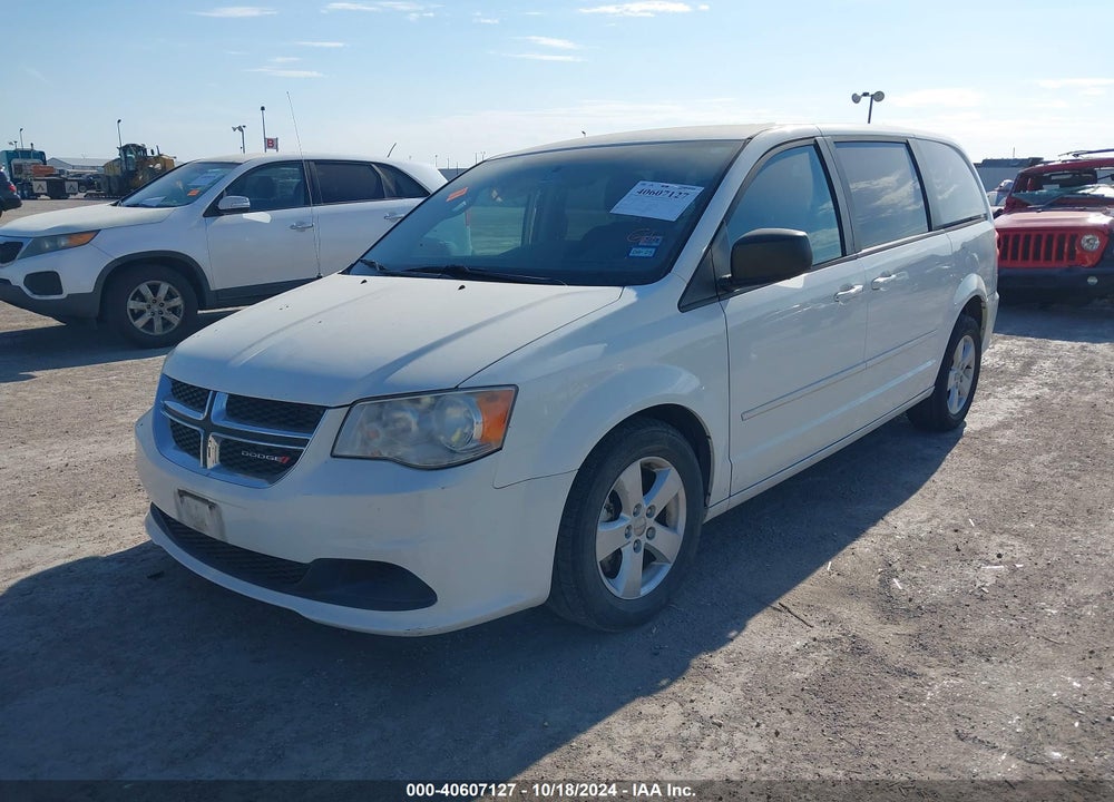 2013 DODGE GRAND CARAVAN SE VIN: 2C4RDGBG4DR733565