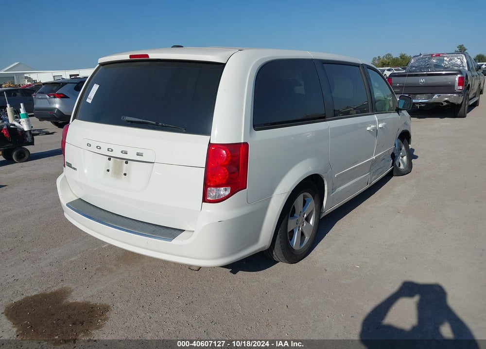 2013 DODGE GRAND CARAVAN SE VIN: 2C4RDGBG4DR733565