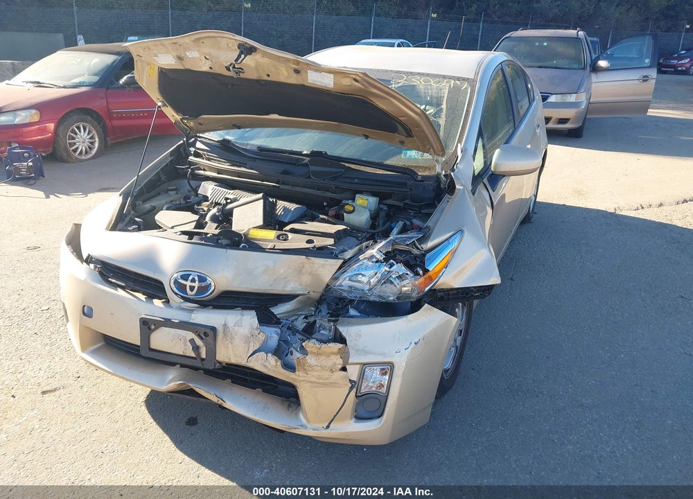 2010 TOYOTA PRIUS II VIN: JTDKN3DU4A0230697