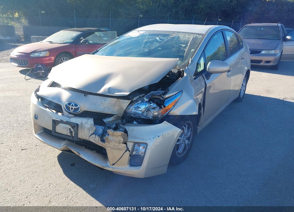 2010 TOYOTA PRIUS II VIN: JTDKN3DU4A0230697