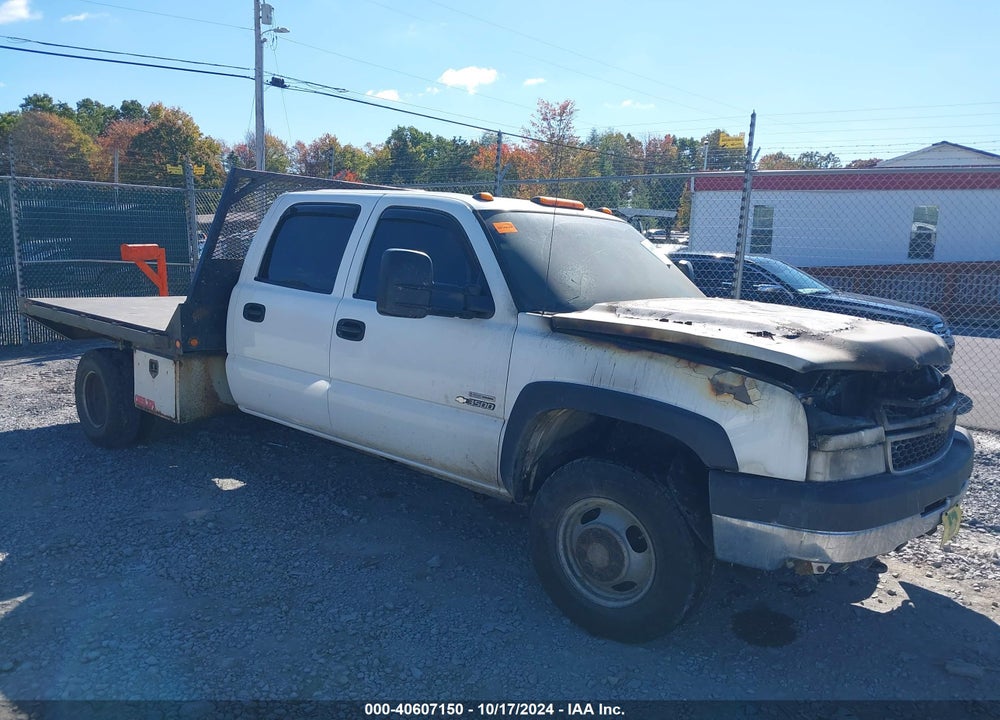 2006 CHEVROLET SILVERADO 3500 WORK TRUCK VIN: 1GCJK33D96F240717