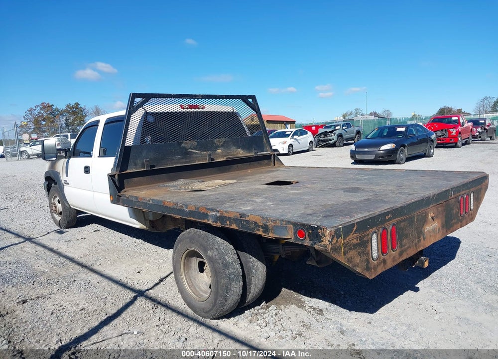 2006 CHEVROLET SILVERADO 3500 WORK TRUCK VIN: 1GCJK33D96F240717