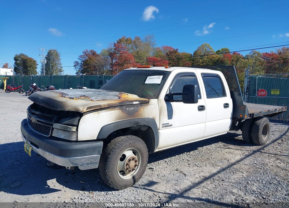 2006 CHEVROLET SILVERADO 3500 WORK TRUCK VIN: 1GCJK33D96F240717