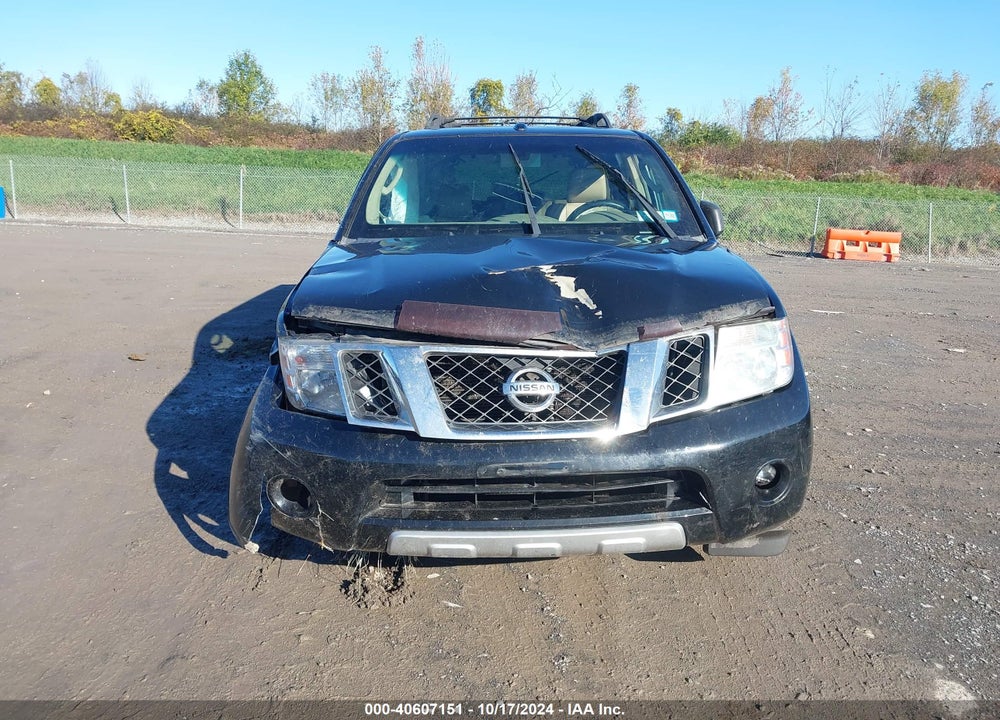 2011 NISSAN PATHFINDER LE VIN: 5N1AR1NB6BC603526