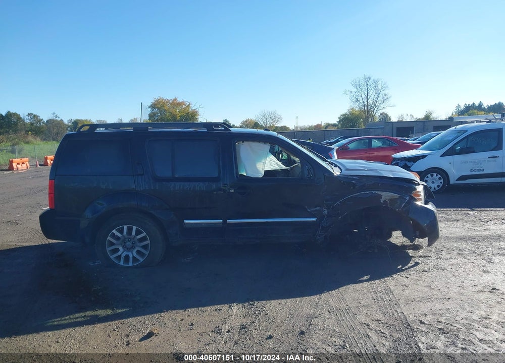 2011 NISSAN PATHFINDER LE VIN: 5N1AR1NB6BC603526