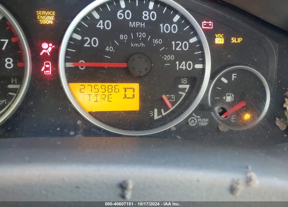 2011 NISSAN PATHFINDER LE VIN: 5N1AR1NB6BC603526