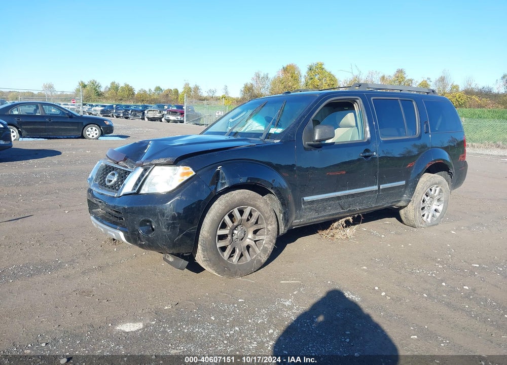 2011 NISSAN PATHFINDER LE VIN: 5N1AR1NB6BC603526