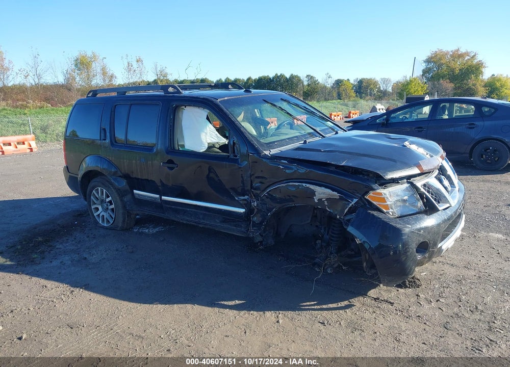 2011 NISSAN PATHFINDER LE VIN: 5N1AR1NB6BC603526