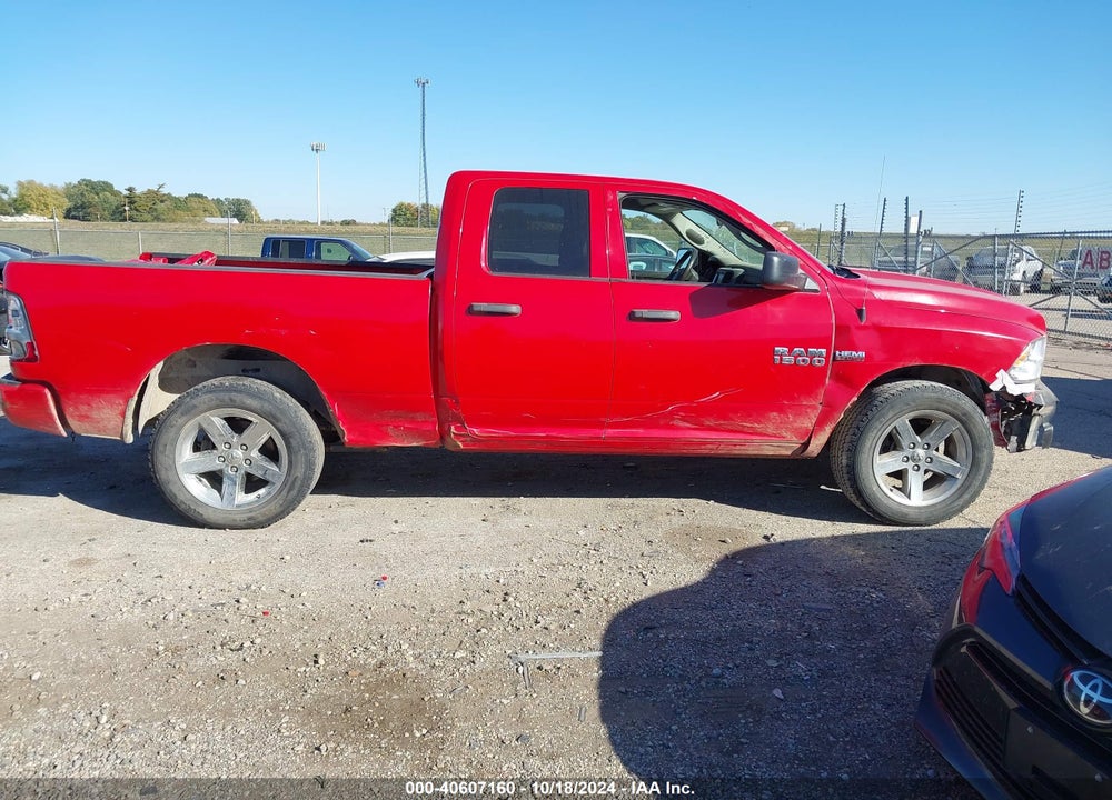 2018 RAM 1500 EXPRESS 4X4 6'4 BOX VIN: 1C6RR7FT5JS190611