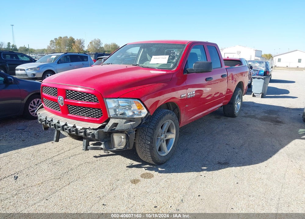 2018 RAM 1500 EXPRESS 4X4 6'4 BOX VIN: 1C6RR7FT5JS190611