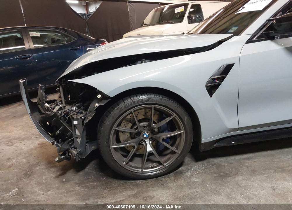 2022 BMW M3 COMPETITION VIN: WBS33AY01NFL77691