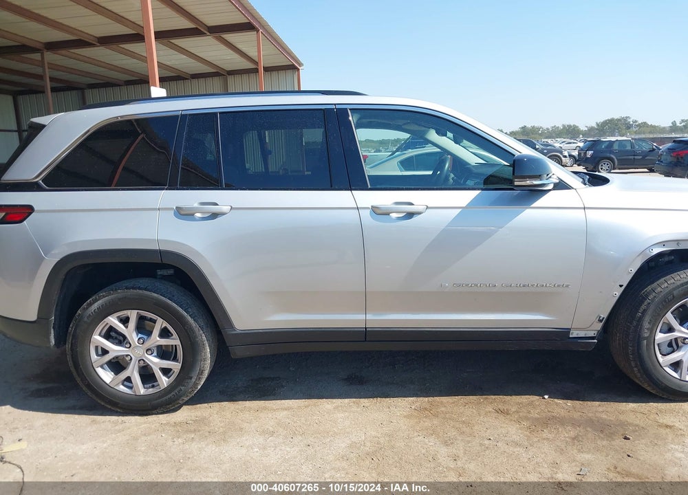 2022 CHEROKEE JEEP GRAND  LIMITED 4X4 VIN: 1C4RJHBG8N8501787