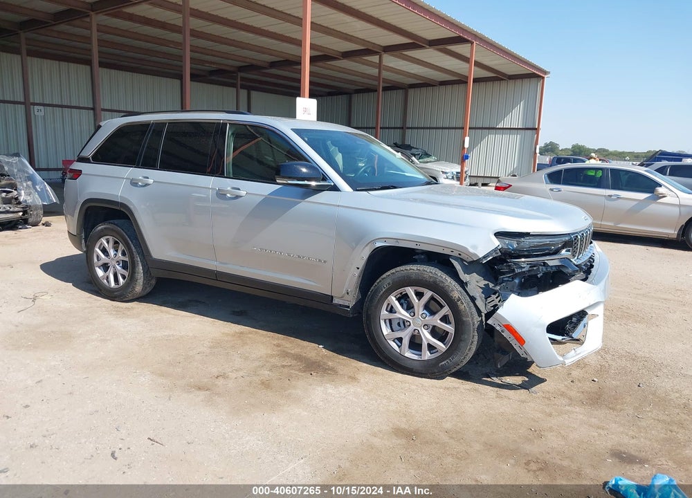 2022 CHEROKEE JEEP GRAND  LIMITED 4X4 VIN: 1C4RJHBG8N8501787