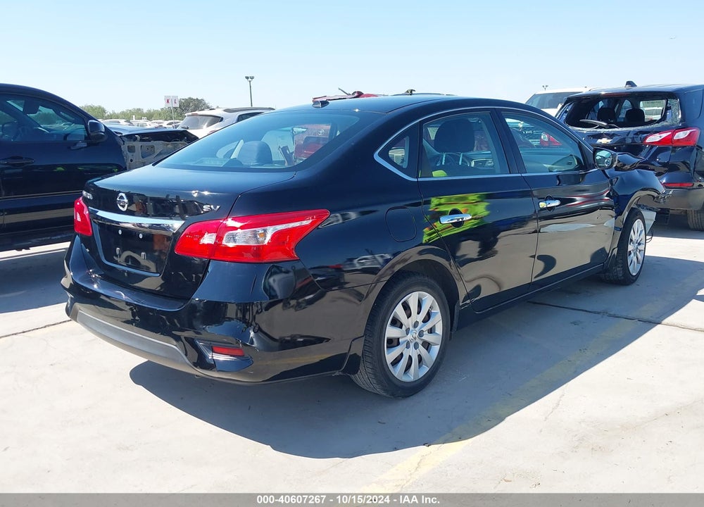 2016 NISSAN SENTRA SV VIN: 3N1AB7AP0GL656735