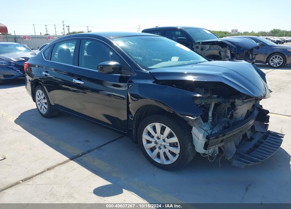2016 NISSAN SENTRA SV VIN: 3N1AB7AP0GL656735