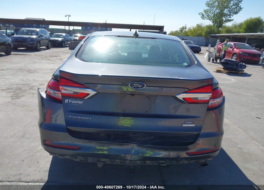 2020 FORD FUSION SE VIN: 3FA6P0HD3LR245849