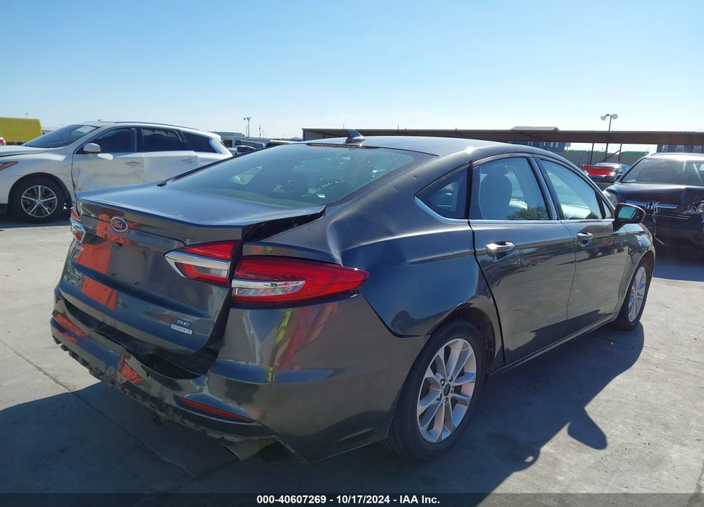 2020 FORD FUSION SE VIN: 3FA6P0HD3LR245849