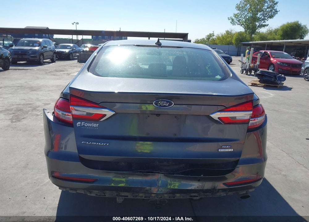 2020 FORD FUSION SE VIN: 3FA6P0HD3LR245849