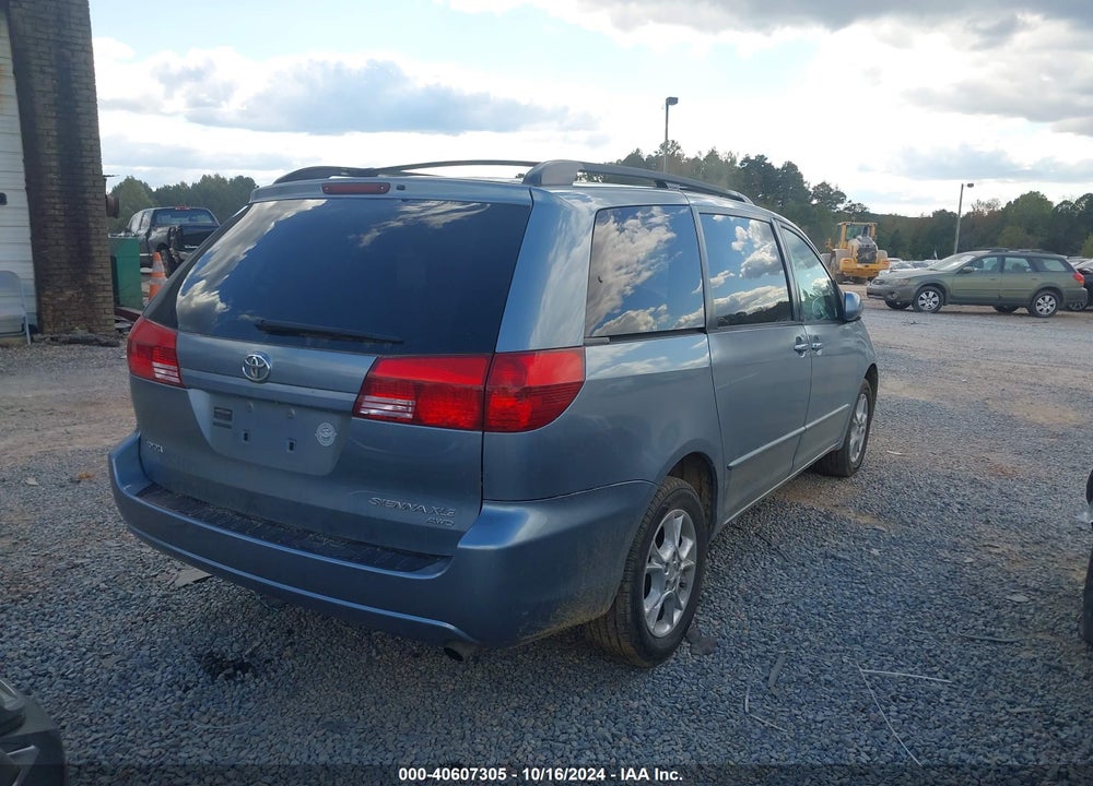 2004 TOYOTA SIENNA XLE VIN: 5TDBA22C44S020750