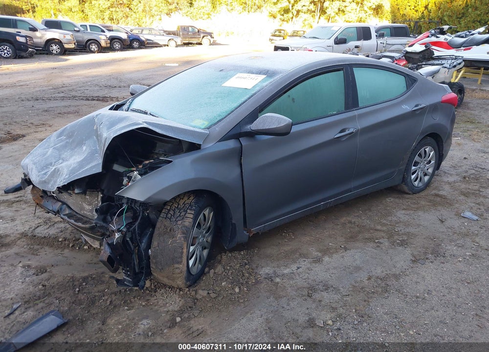 2013 HYUNDAI ELANTRA GLS VIN: 5NPDH4AE8DH204050