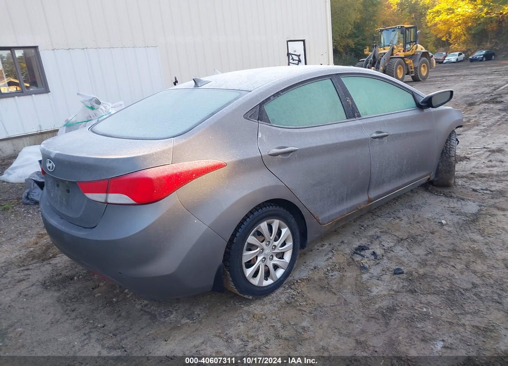 2013 HYUNDAI ELANTRA GLS VIN: 5NPDH4AE8DH204050