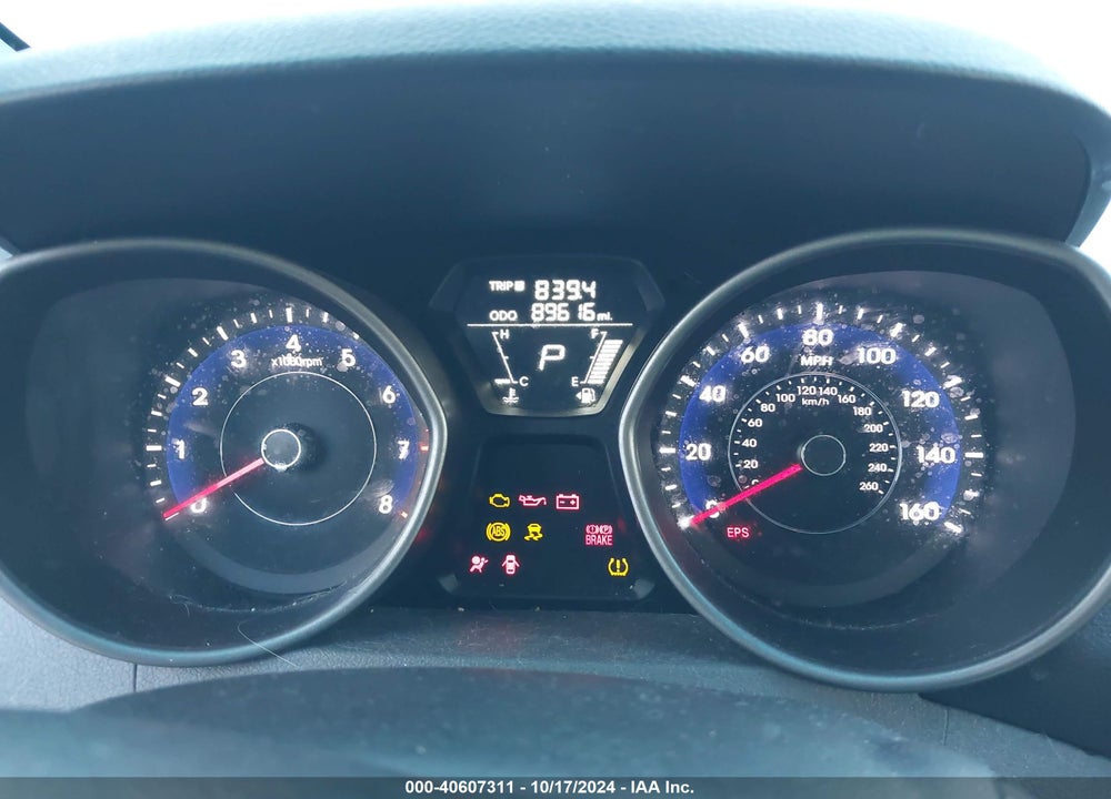 2013 HYUNDAI ELANTRA GLS VIN: 5NPDH4AE8DH204050