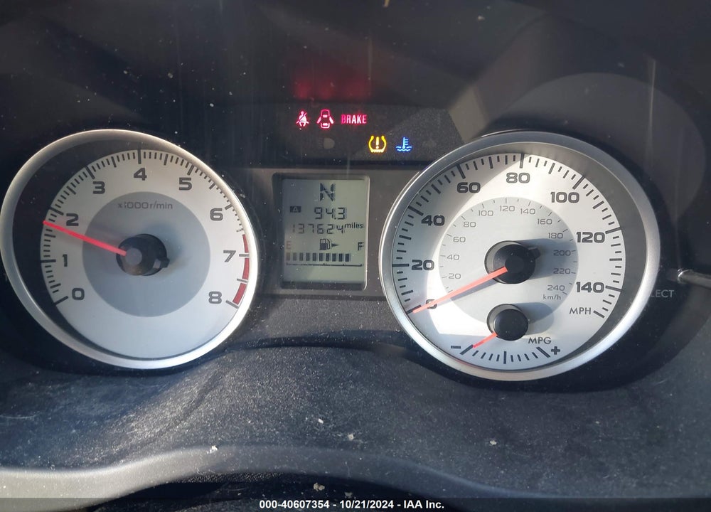 2013 SUBARU IMPREZA 2.0I PREMIUM VIN: JF1GJAC67DH016954