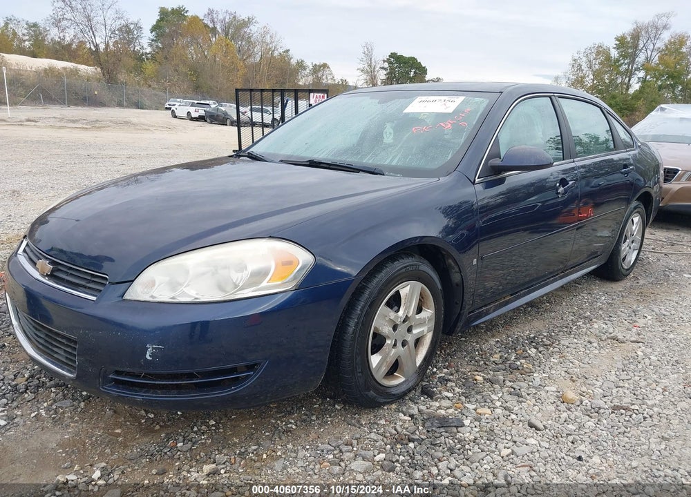 2009 CHEVROLET IMPALA LS VIN: 2G1WB57K691144381