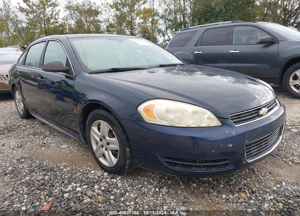 2009 CHEVROLET IMPALA LS VIN: 2G1WB57K691144381