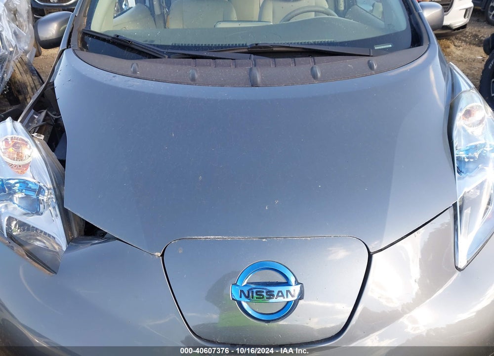 2015 NISSAN LEAF SV VIN: 1N4AZ0CP7FC321808