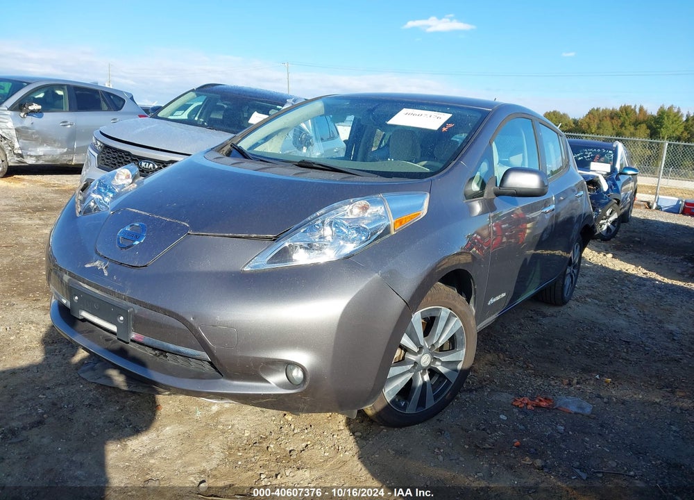 2015 NISSAN LEAF SV VIN: 1N4AZ0CP7FC321808