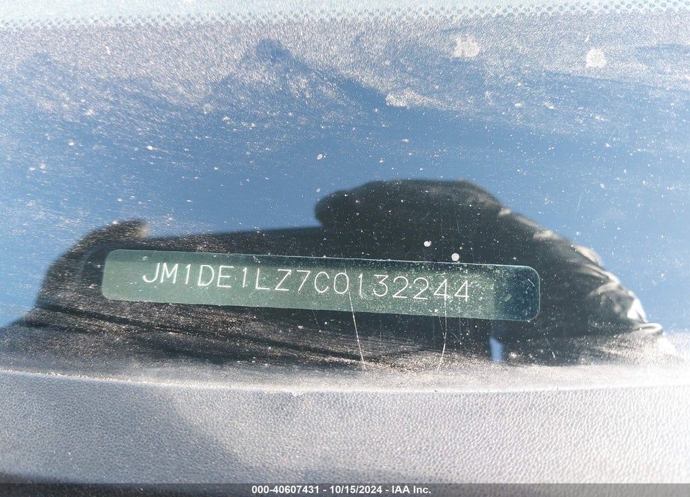2012 MAZDA 2 TOURING VIN: JM1DE1LZ7C0132244