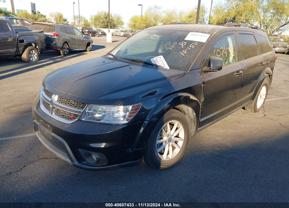 2014 DODGE JOURNEY SXT VIN: 3C4PDCBG5ET176390