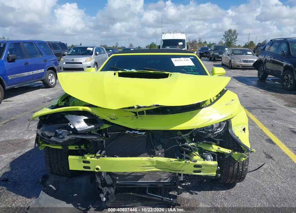 2020 CHEVROLET CAMARO RWD 2SS VIN: 1G1FH3D78L0142220