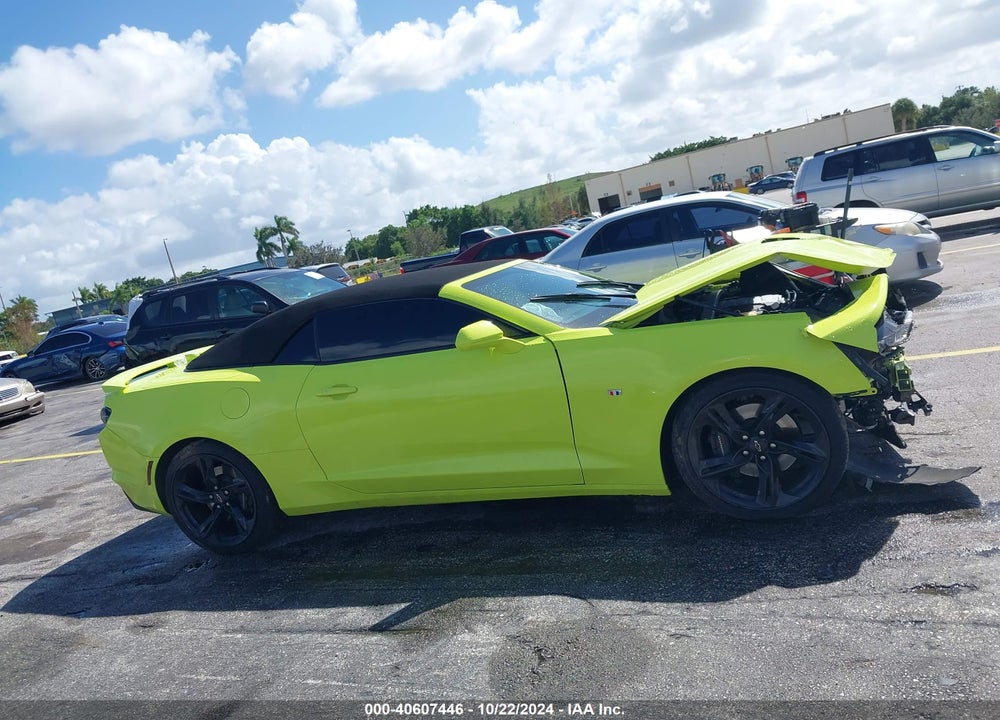 2020 CHEVROLET CAMARO RWD 2SS VIN: 1G1FH3D78L0142220