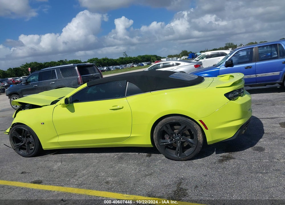 2020 CHEVROLET CAMARO RWD 2SS VIN: 1G1FH3D78L0142220