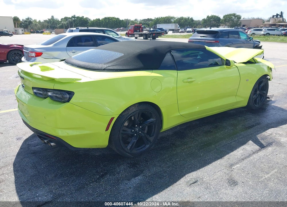 2020 CHEVROLET CAMARO RWD 2SS VIN: 1G1FH3D78L0142220
