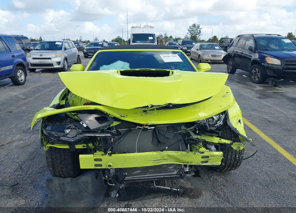 2020 CHEVROLET CAMARO RWD 2SS VIN: 1G1FH3D78L0142220